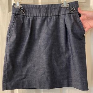 Blue Skirt w/ Pockets
